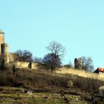 Starkenburg auf dem Schlossberg über Heppenheim