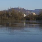 Starkenburg über Bruchsee, Heppenheim