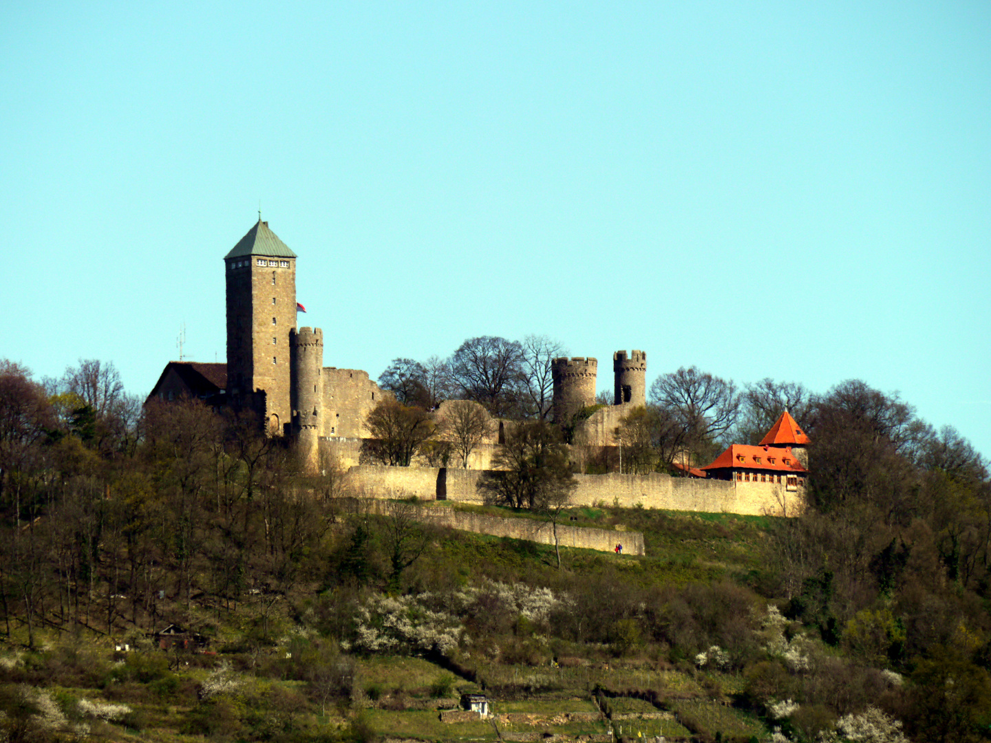 Starkenburg über Heppenheim (II)