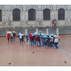 starker Regen in Siena