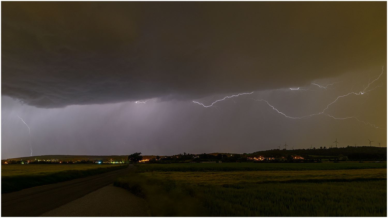 Starkes Gewitter...