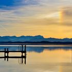 Starnberger See bei Sonnenuntergang