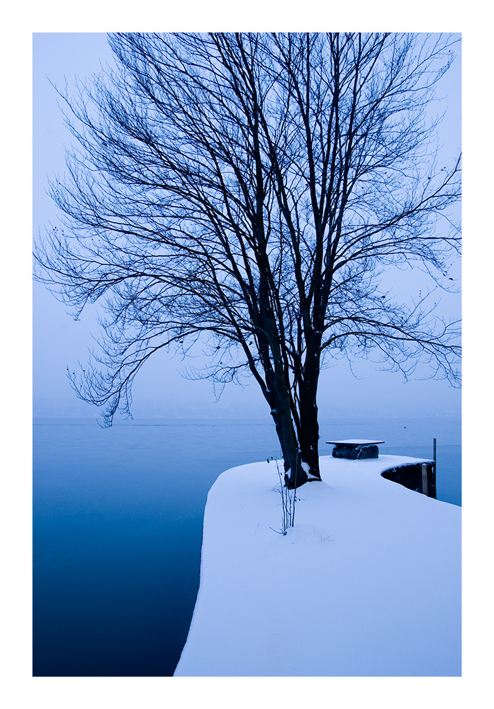 Starnberger See im Winter