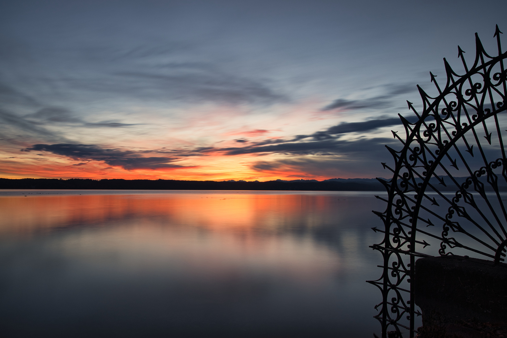 Starnberger See Neujahrsmorgen