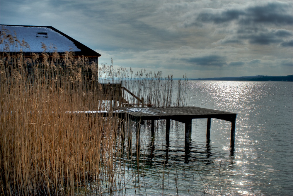 Starnberger See Percha HDR