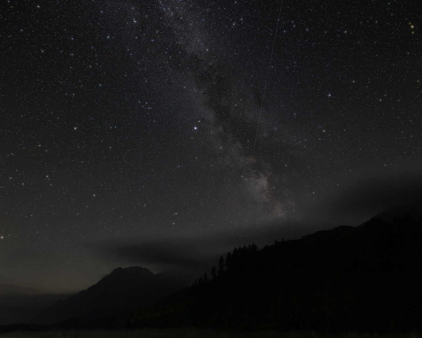 Starry night Julian Alps