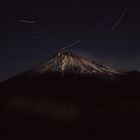 Starry sky in mt.FUJI