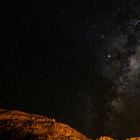 Starry sky over the Fish River Canyon