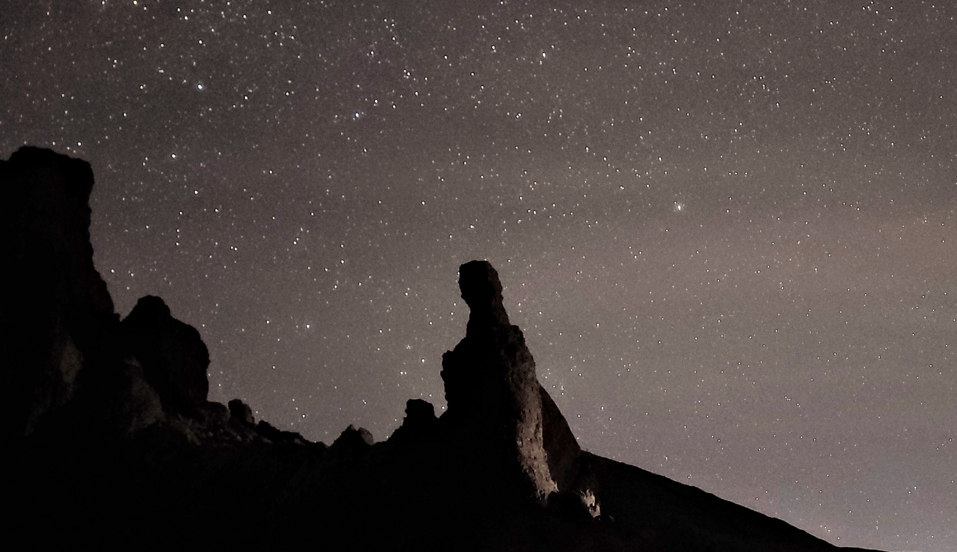 Stars over Roques de Garcia