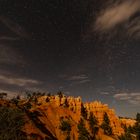 Stars over the bryce canyon
