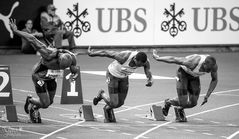 Start 100m Weltklasse Zürich 2014