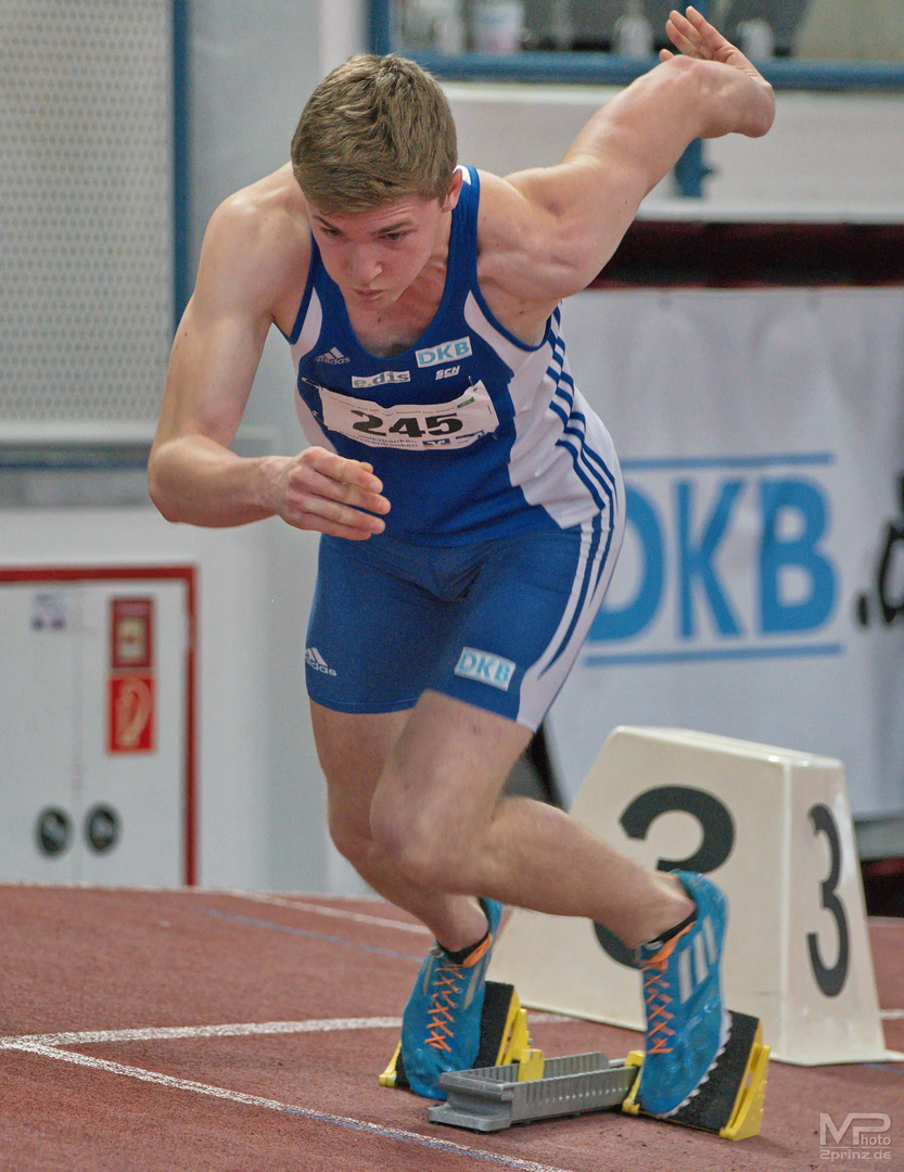 Start - 200 Meter Sprint der Männer