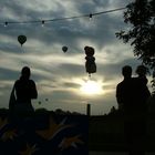 Start am Abend bein Ballontreffen Europa-Park 2006