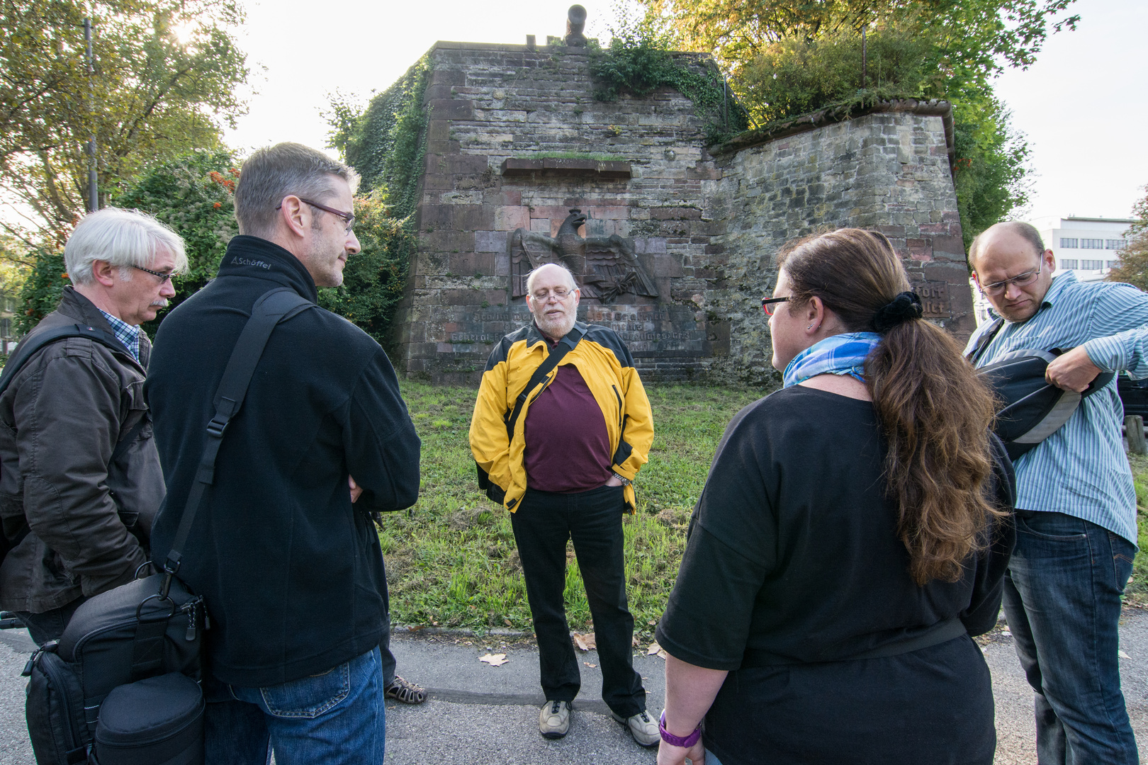 Start der FC-Fototour am Fort Josef