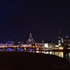 Start der Lichtershow - Dresden