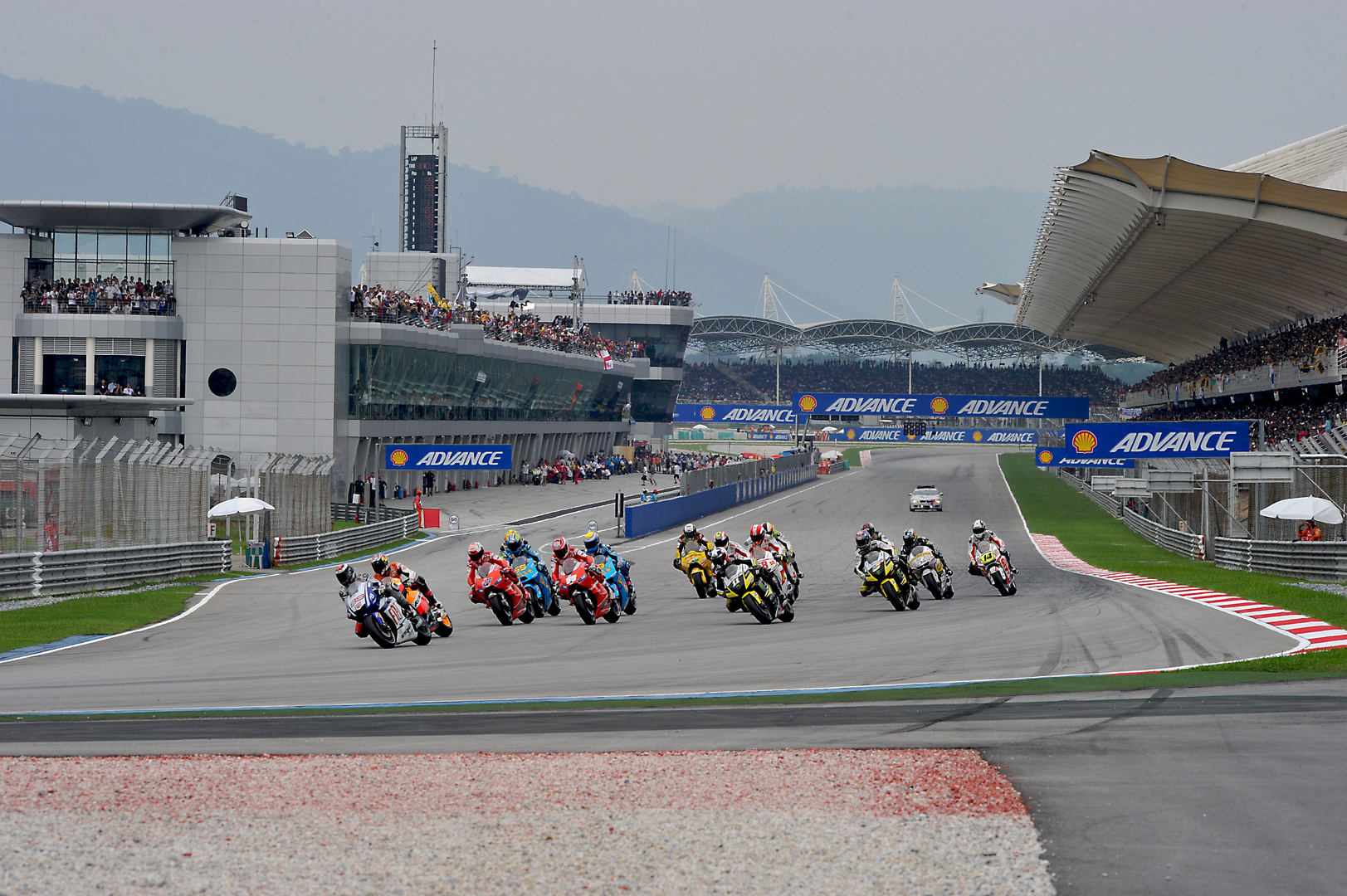 Start der Moto GP in Malaysia!