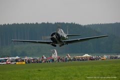 Start der North American T-6 "Miss Goosebay" in Tannkosh 2007