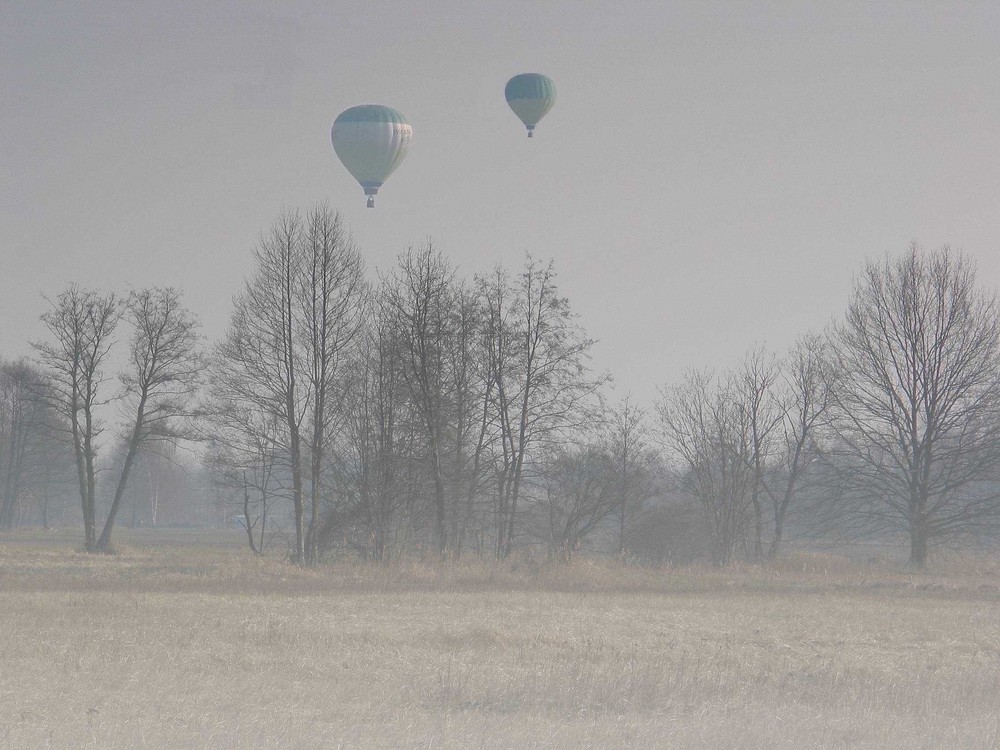 Start im Norgennebel