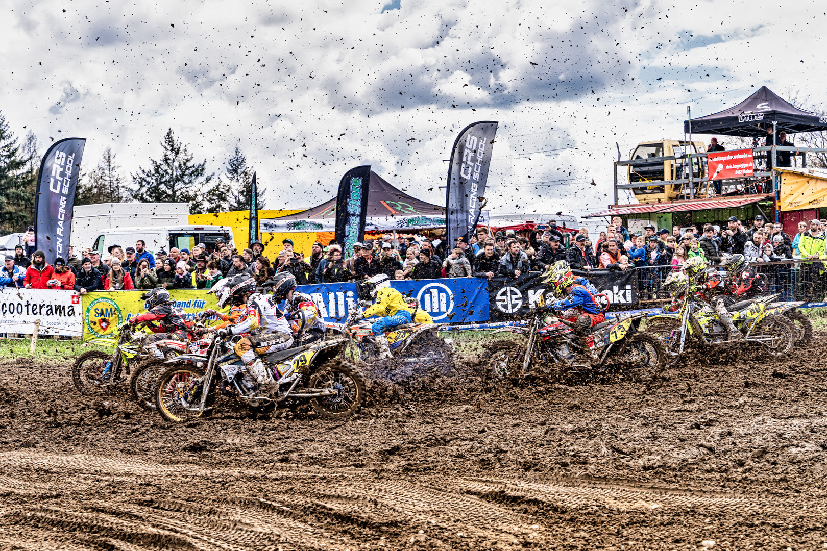 Start Pro Race Serie  Moto Cross Wohlen