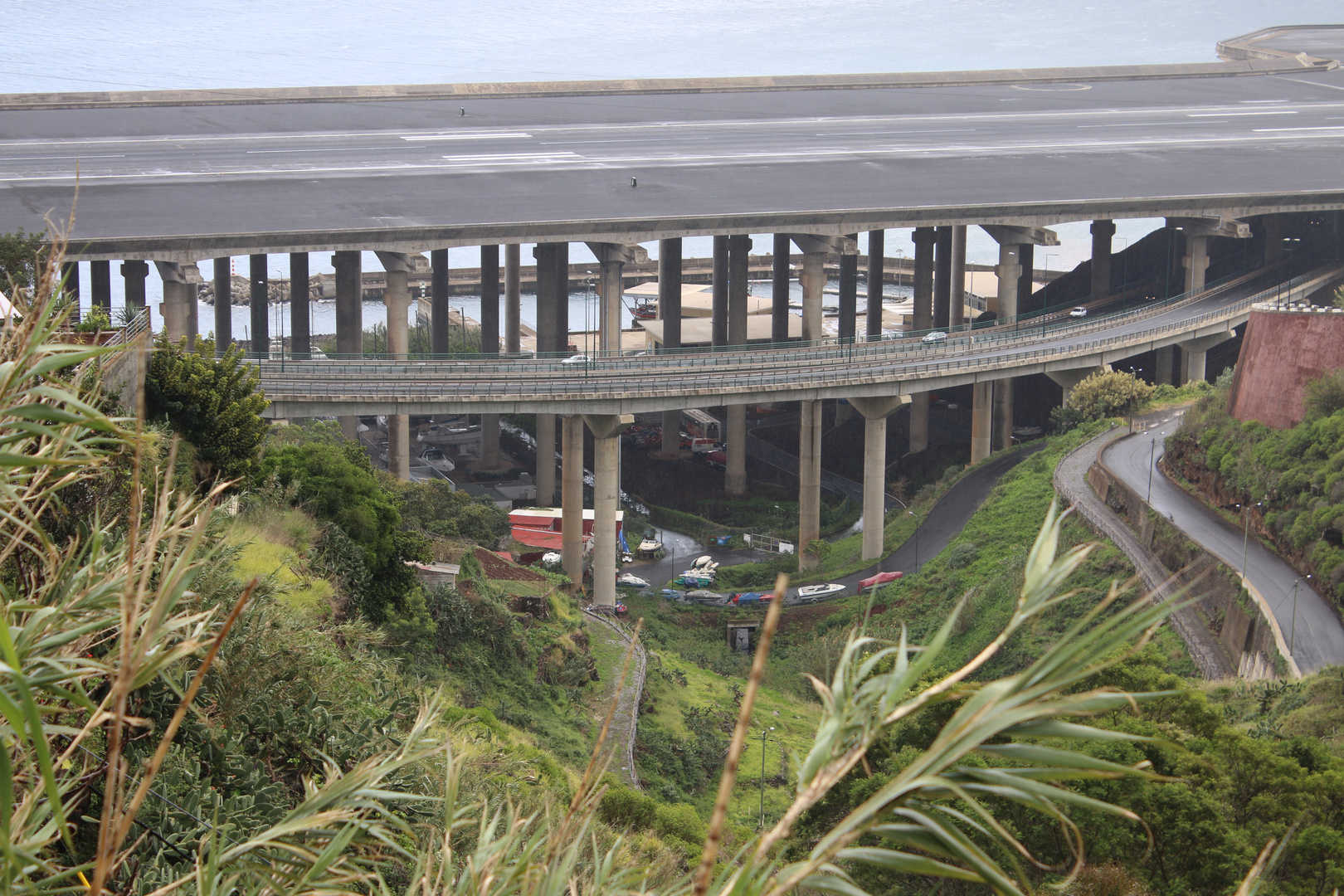 Start- und Landebahn auf Madeira