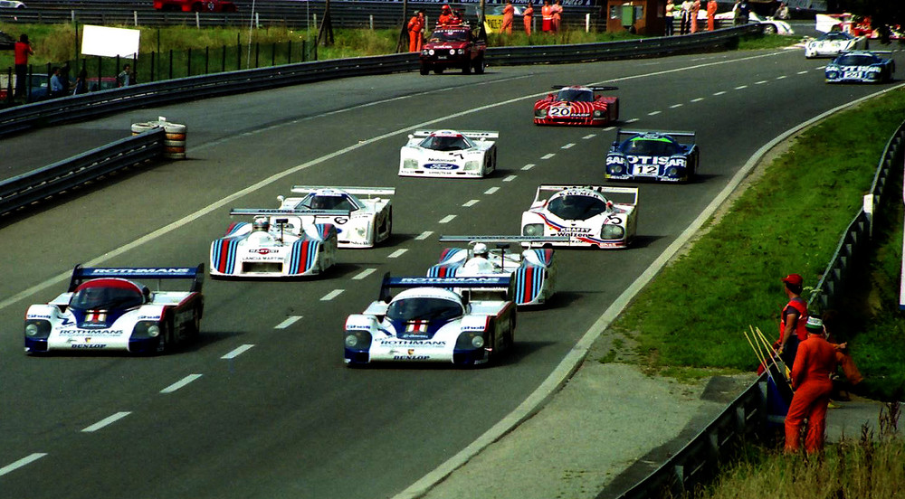 Start zum 1000.Km. Rennen 1982 in SPA / B.