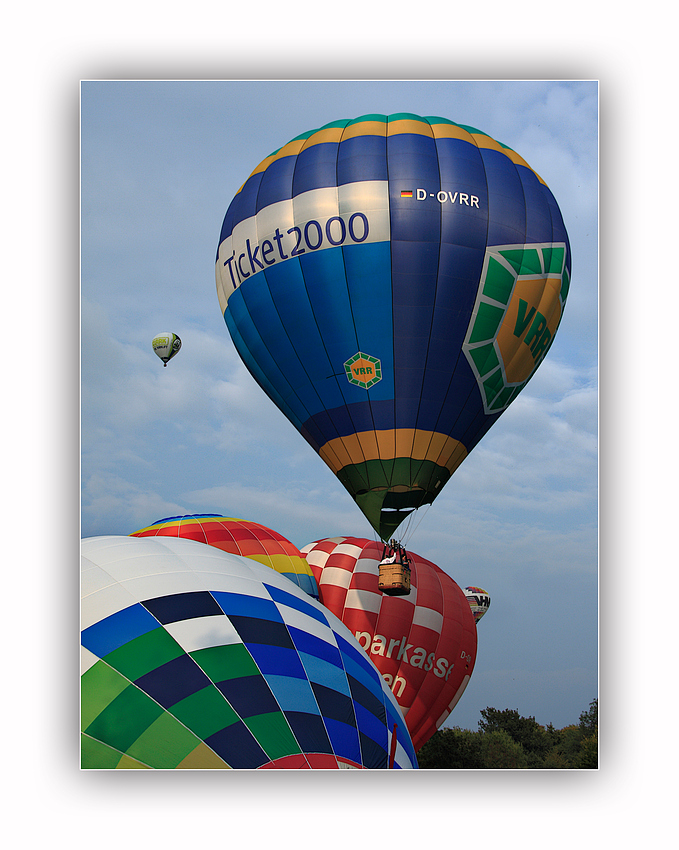 Start zum 3. Gladbecker Ballon - Oktoberfest