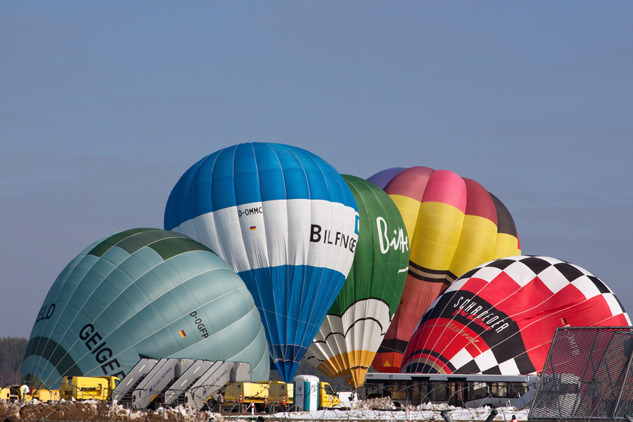 Start zum Frankenballoncup 2013