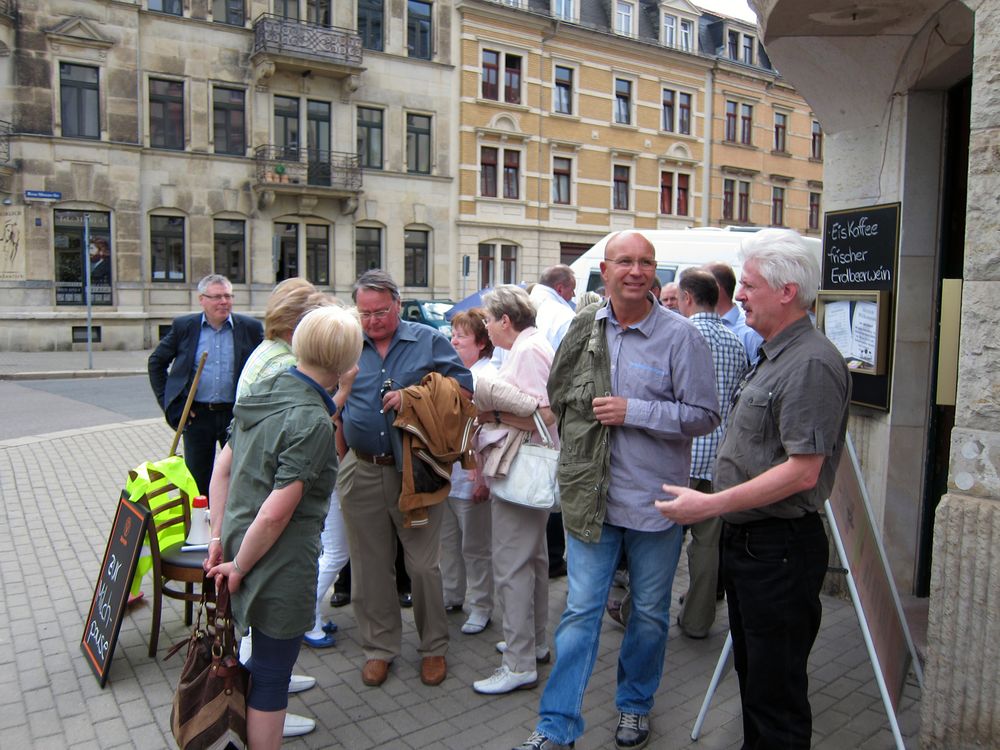 Start zum Oldie Bus nachj Königstein