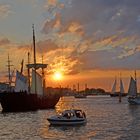 Start zur Abendfahrt während der Hanse Sail 2014