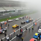 Startaufstellung zum VLN Rennen am Nürburgring