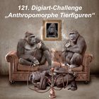 Startbild fuer die 121. Digiart-Challenge "Anthropomorphe Tierfiguren"