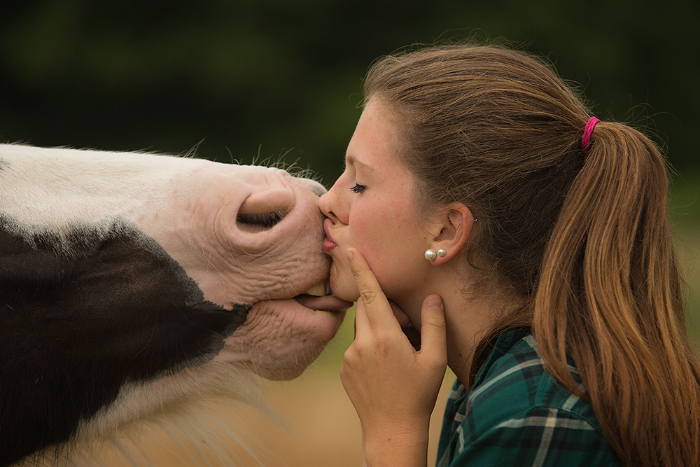 started with a kiss