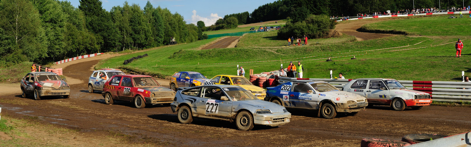 Startfeld Autocross DM