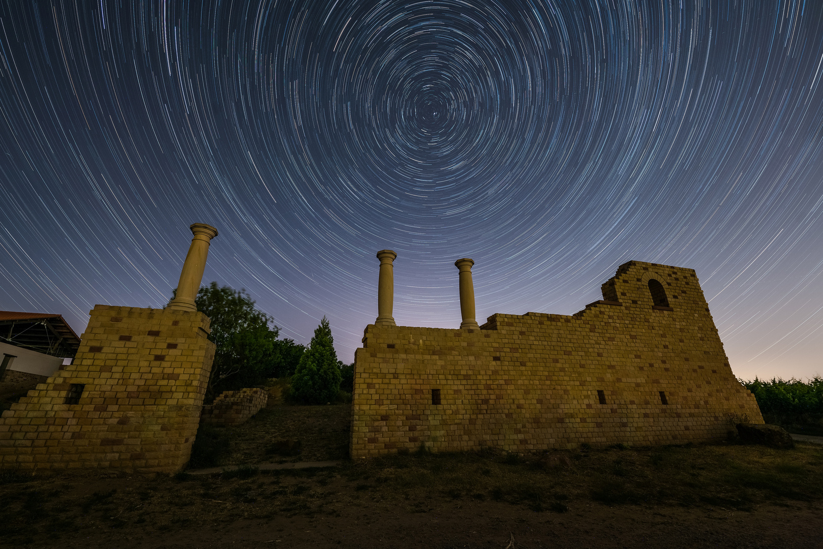 Startrail bei den Römern .... 