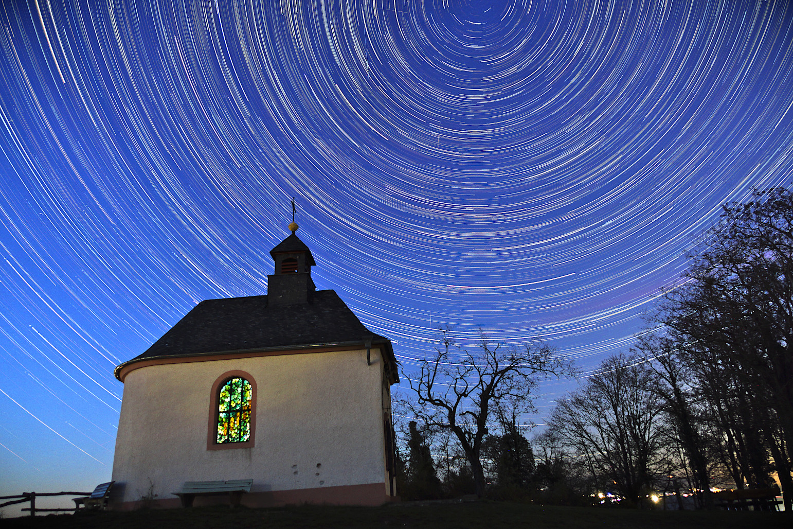 Startrail Kleine Kalmit