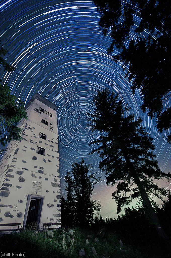 Startrail Linz Giselawarte