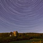 Startrail über dem Pauliner Schloss