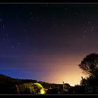 startrail über den kennenmer-duinen