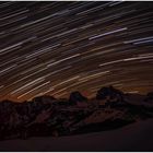 Startrailfotografie im Naturpark Gantrisch