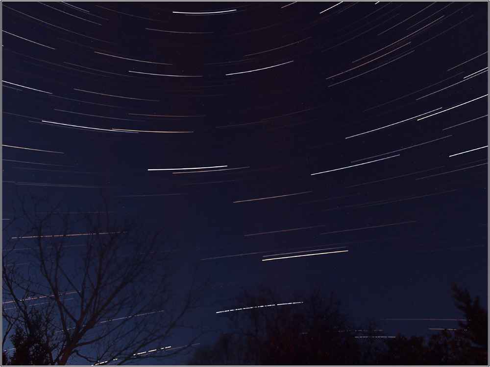 Startrails 1. Versuch