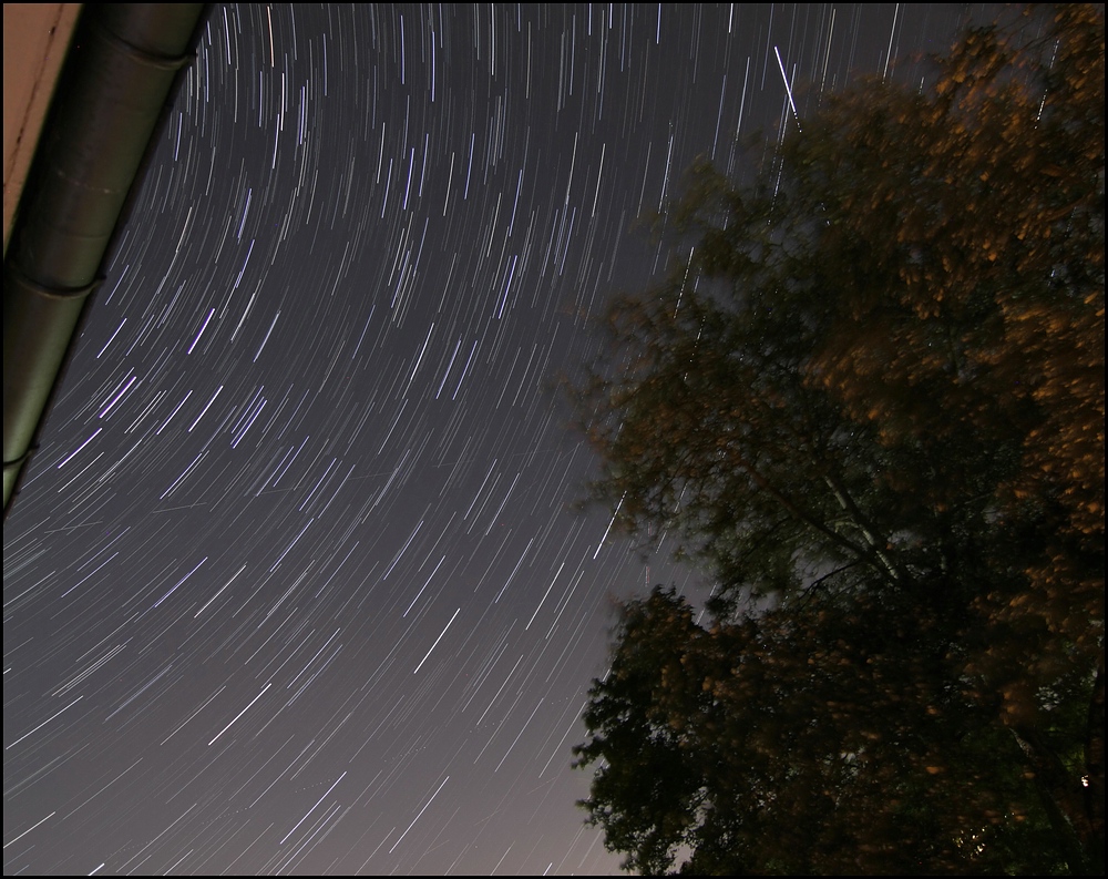 Startrails - 14.8.2012,2230h