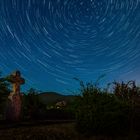 Startrails am Haardtrand