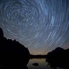 Startrails am Seenalper Seeli