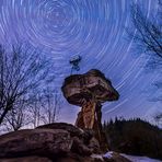 Startrails am Teufelstisch