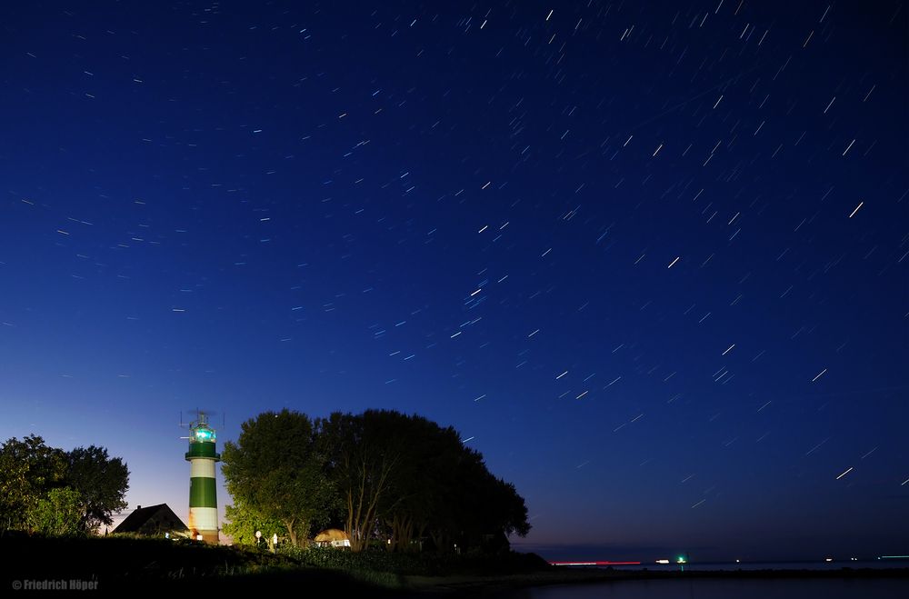 Startrails an der Bülker Huk_2