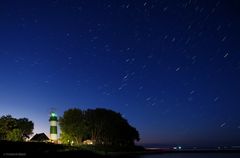 Startrails an der Bülker Huk_2