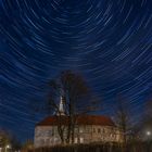 Startrails an der Burg Lüdinghausen 