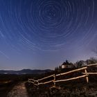 Startrails an der kleinen Kalmit...