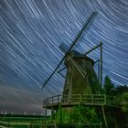 Startrails an der Letter Windmühle