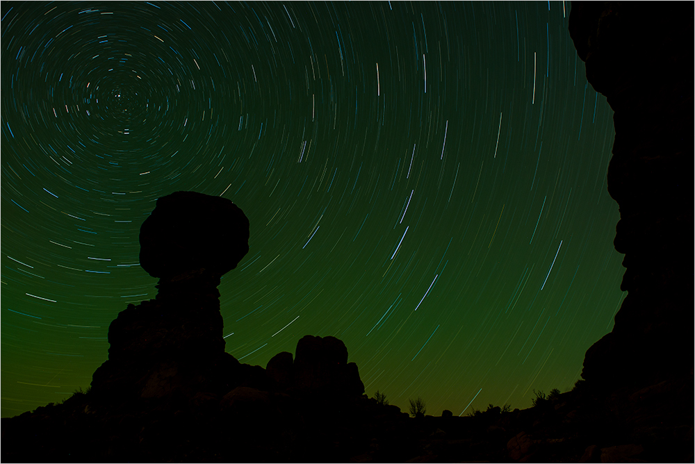 Startrails - Arches